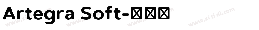 Artegra Soft字体转换